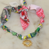 DEEP SOUTH ORIGINALS PRESLEY HEARTBURST SCARF NECKLACE
