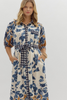 SLATE BLUE MAXI DRESS