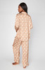 SHOW ME YOUR MUMU CLASSIC PJ SET - RED WINE / WHITE WINE
