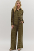 LIGHTWEIGHT OLIVE PANTS