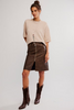 FREE PEOPLE SYCAMORE VEGAN MIDI