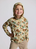 FREE FLY YOUTH BAMBOO SHADE HOODIE - VINTAGE CAMO
