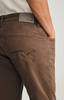 MAVI MATT RELAXED STRAIGHT LEG PANTS - MOCHA TWILL
