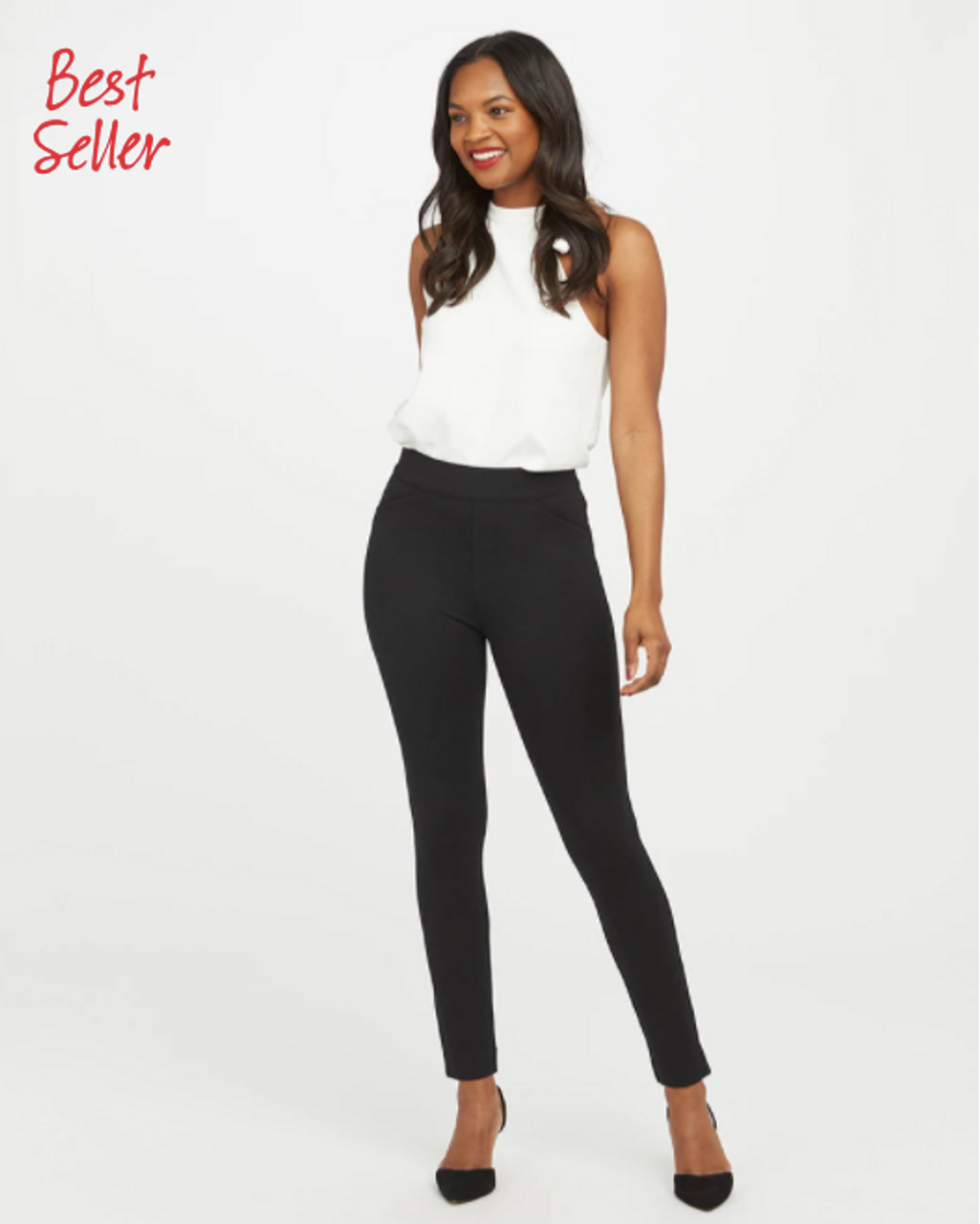 SPANX FAUX PATENT LEATHER LEGGING - Steve's on the Square