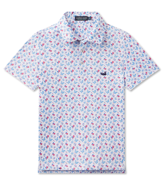 SOUTHERN MARSH YOUTH FLYINE LIBERTY PERFORMANCE POLO