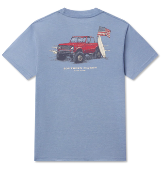 SOUTHERN MARSH YOUTH SEAWASH AMERICAN BEACH RODEO T-SHIRT