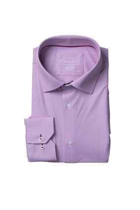 7 DOWNIE SILK TOUCH DRESS SHIRT - PINK