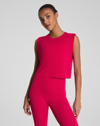 SPANX OUTPACE CROPPED TANK