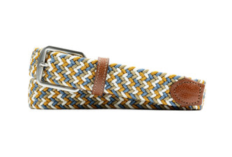 MARTIN DINGMAN NEWPORT WOVEN ITALIAN BELT