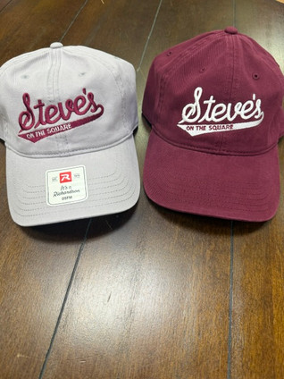 STEVE'S  ON THE SQUARE BASEBALL LOGO  HAT