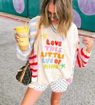 ETTA & EAST THIS LITTLE LIFE GRAPHIC TEE