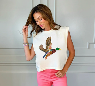 POPPY & PINE FLYING MALLARD TANK