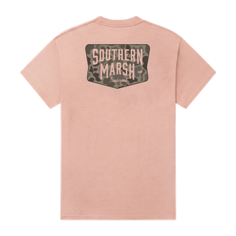SOUTHERN MARSH SEAWASH BRANDING CAMO SHIELD T-SHIRT