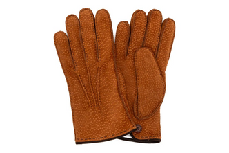 MARTIN DINGMAN WILD BOAR GLOVES - CHESTNUT