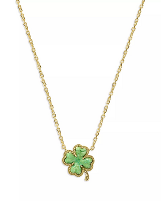 KENDRA SCOTT CLOVER NECKLACE