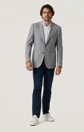 34 HERITAGE CHARISMA RELAXED STRAIGHT PANTS - NAVY