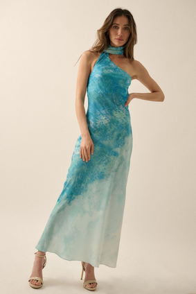 HAILEY HALTER MAXI DRESS