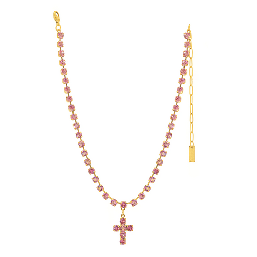 TOVA BABY DONATELLA NECKLACE LIGHT ROSE