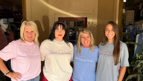 STEVE'S ON THE SQUARE LOGO T-SHIRT