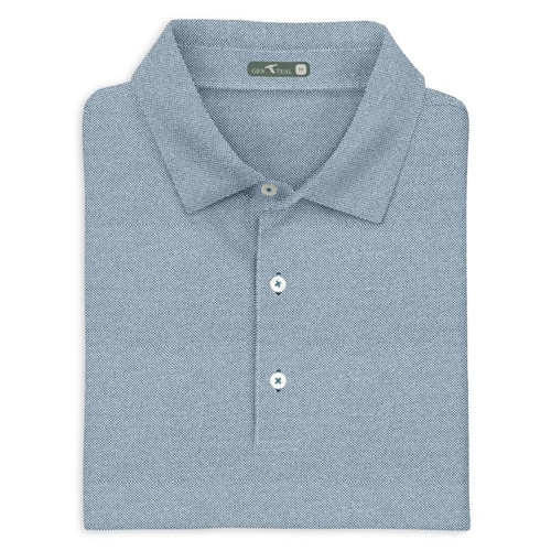 GENTEAL NAVY PERFORMANCE PIQUE POLO