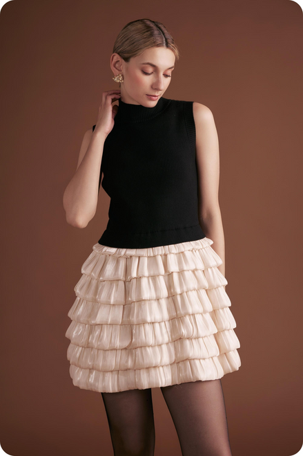 STRUT & BOLT SLEEVELESS MINI DRESS