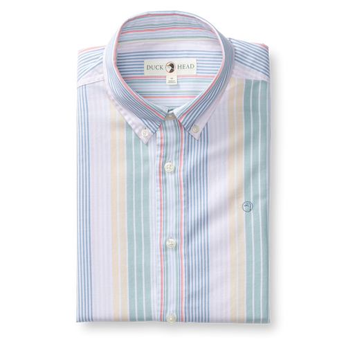 DUCKHEAD PRESCOTT STRIPE SPORT SHIRT