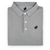 AMERICAN STRUTTER HEATHER GREY PERFORMANCE POLO