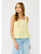 YELLOW PEPLUM TOP