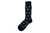 MARTIN DINGMAN ELK PERUVIAN PIMA COTTON SOCKS - NAVY