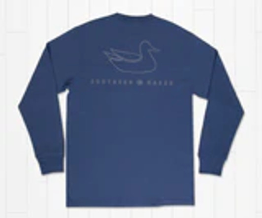 SOUTHERN MARSH LONG SLEEVE ORIGINAL OUTLINE TEE