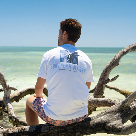 SOUTHERN MARSH BRANDING COLLECTION TEE- BEACH DRINKS