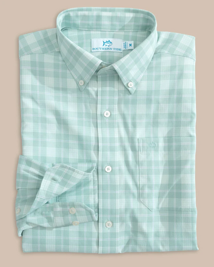 SOUTHERN TIDE INTERCOASTAL PRIMROSE PLAID SPORT SHIRT