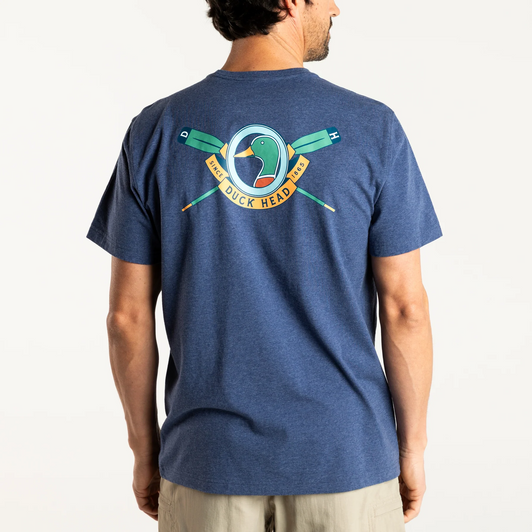 DUCK HEAD RETRO PADDLES LOGO SHORT SLEEVE T-SHIRT