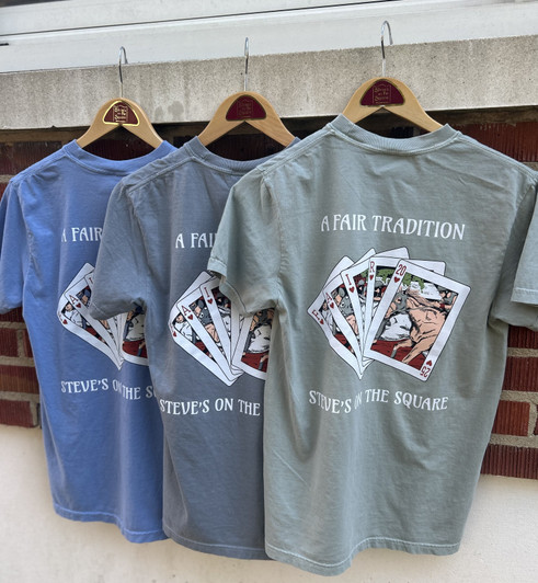 Tシャツ・カットソー ^LEATHERY^ Square Neck Tie Scarf T-Shirt KHAKI LRTS4352KA Mens - Shirts - T-Shirts - Page 1 - Steve's on the Square