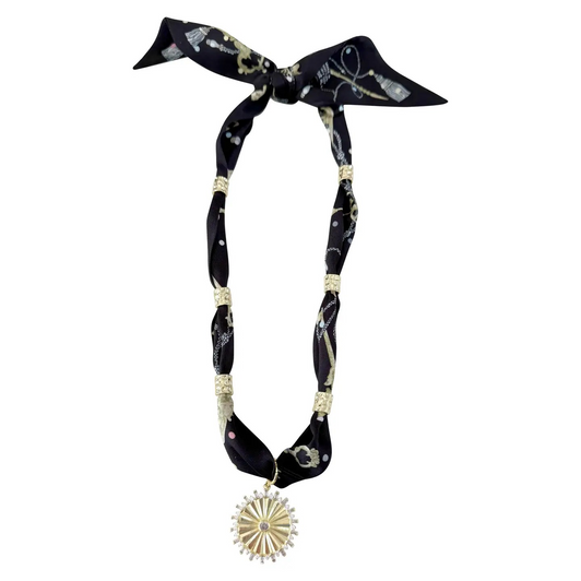 GEMELLI IRENE SCARF NECKLACE