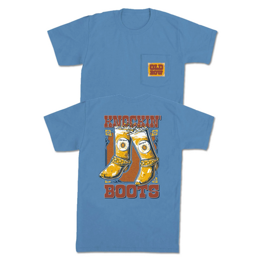 OLD ROW KNOCKING BOOTS POCKET TEE