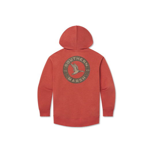 SOUTHERN MARSH YOUTH SURFSIDE HOODIE - INFLIGHT CAMO