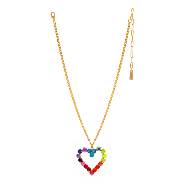 TOVA MINI HEART POP NECKLESS