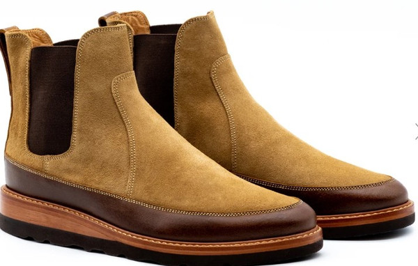 MARTIN DINGMAN MORGAN SUEDE BOOTS