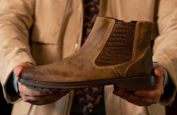 MARTIN DINGMAN MCKINLEY SUEDE BOOTS