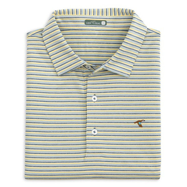 GENTEAL SUNDEW BARSTOW PERFORMANCE POLO