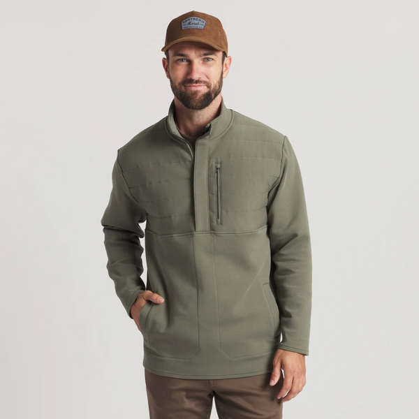 SOUTHERN MARSH DORADO QUILTED STRETCH PULLOVER