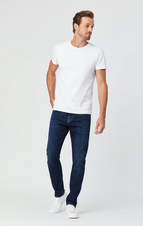 MAVI JAKE SLIM LEG JEANS - DEEP FEATHER BLUE