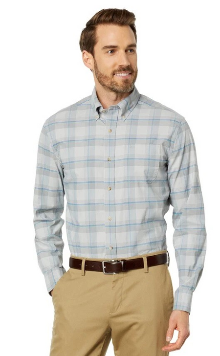SOUTHERN TIDE LAKERIDGE PLAID SPORTSHIRT