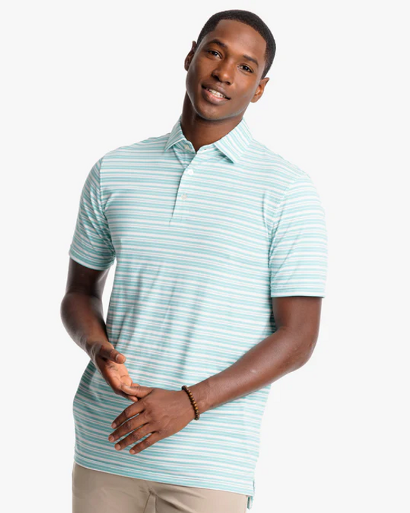 SOUTHERN TIDE RYDER HEATHER BOMBAY POLO