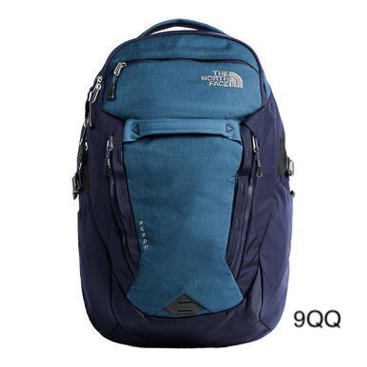 north face surge backpack blue