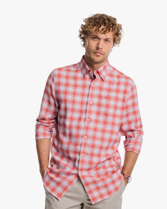 SOUTHERN TIDE HOWLAND FLANNEL SPORTSHIRT