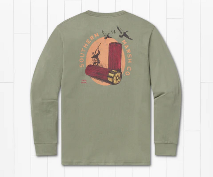 SOUTHERN MARSH BIRDSHOT L/S TEE