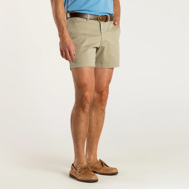 DUCK HEAD 5" GOLD SCHOOL CHINO SHORTS