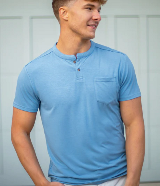 SOUTHERN SHIRT CO. MAX COMFORT HENLEY